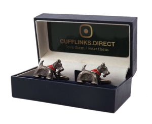 Scotty Dog Gift Cuff links by CUFFLINKS DIRECT