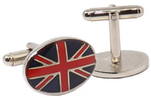 United Kingdom UK Oval Flag Mens Birthday Gift Cuff links by CUFFLINKS DIRECT