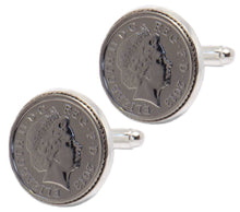 2013 - 5th Year Mens 5p Coin Cuff Links in Gift Box or Bag by CUFFLINKS DIRECT