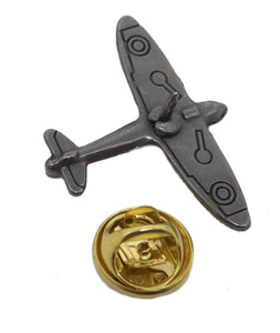 Spitfire Plane Aeroplane Gift Tie Lapel Pin Badge Brooch antique bronze colour by CUFFLINKS DIRECT