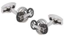 Retro Wheel Gear Cog Mechanical Moving Mens Gift Cuff Links by CUFFLINKS DIRECT