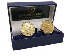 1941 British Threepence Coins Mens birth year Birthday Gift Cuff Links by CUFFLINKS DIRECT