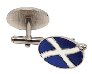 Scottish Scott Scotland Saltire Flag Mens Gift Cuff links By CUFFLINKS DIRECT