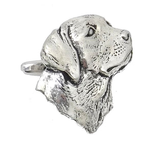 Labrador Dog Silver English Pewter Mens Gift cuff links by CUFFLINKS DIRECT