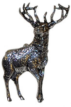 Genuine English Silver Pewter Standing Stag Deer Mens Gift by CUFFLINKS DIRECT