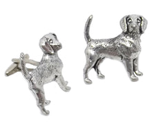 Beagle Dog Hound Hunting English Pewter Gift Cuff links  by CUFFLINKS DIRECT
