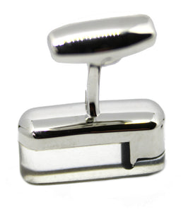 Unique Wood Encased Resin Illusion Mens Gift cuff links by CUFFLINKS DIRECT
