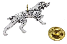 Pointer bird Dog Hound Hunting English Pewter Gift Tie Lapel Pin Badge Brooch