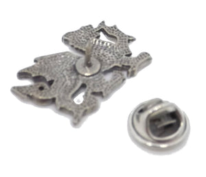 Wales Welsh Celtic Pewter Rugby Dragon Stock Tie Lapel Pin Badge Brooch   by CUFFLINKS DIRECT